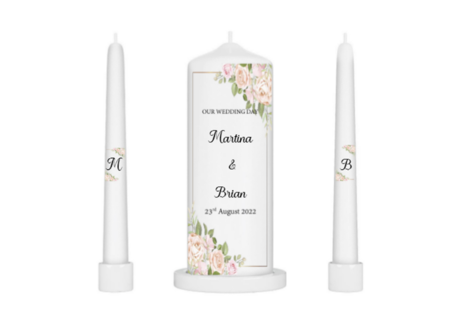 Blush Rose unity set