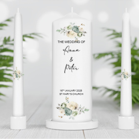 Blue Serenity unity set