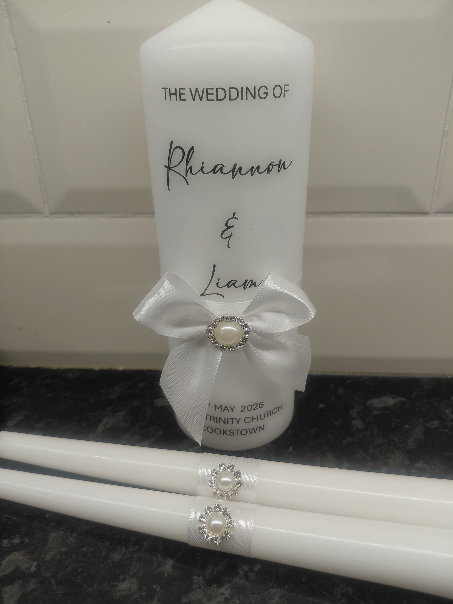 Signature wedding unity set
