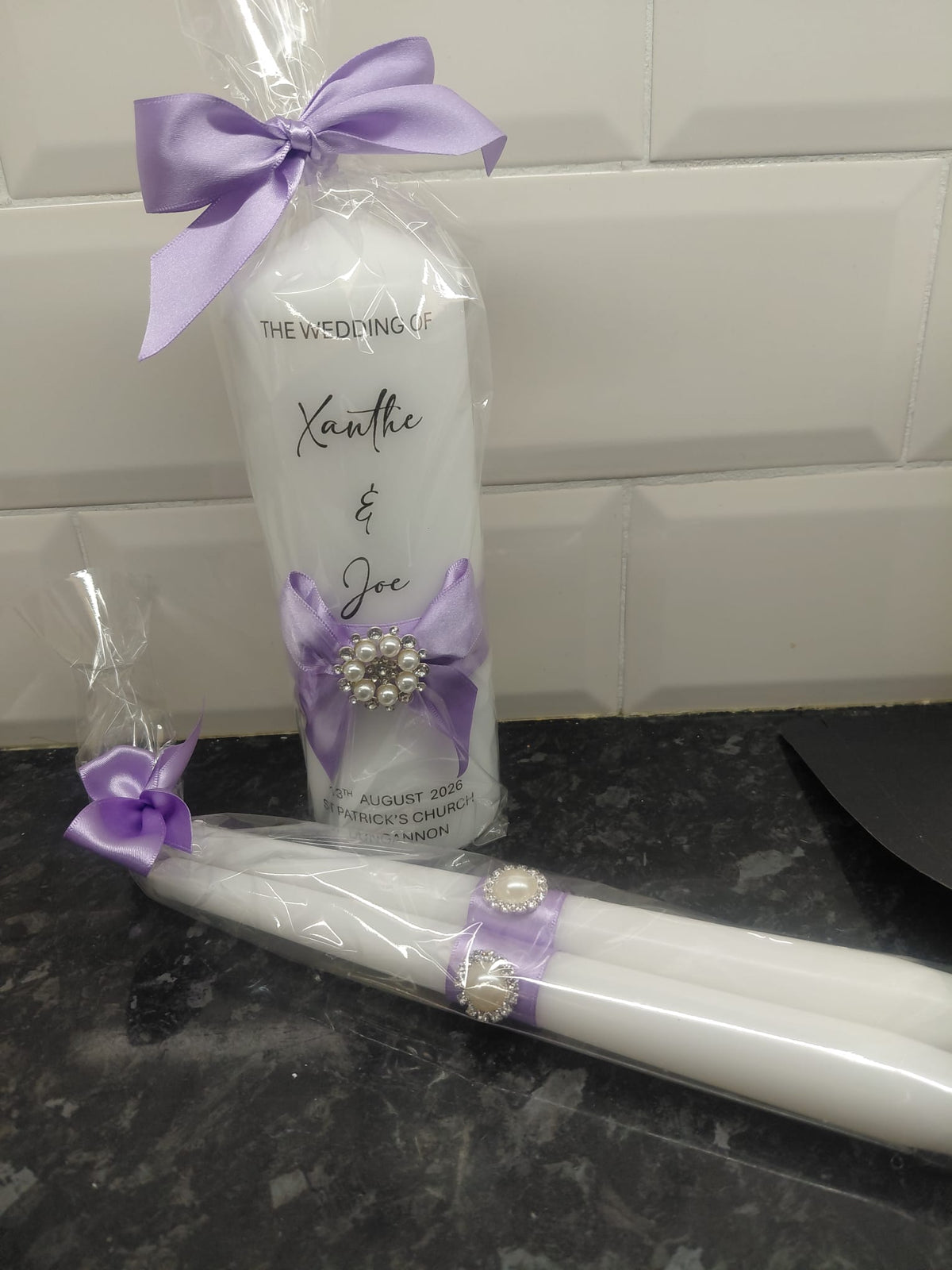 Signature wedding unity set